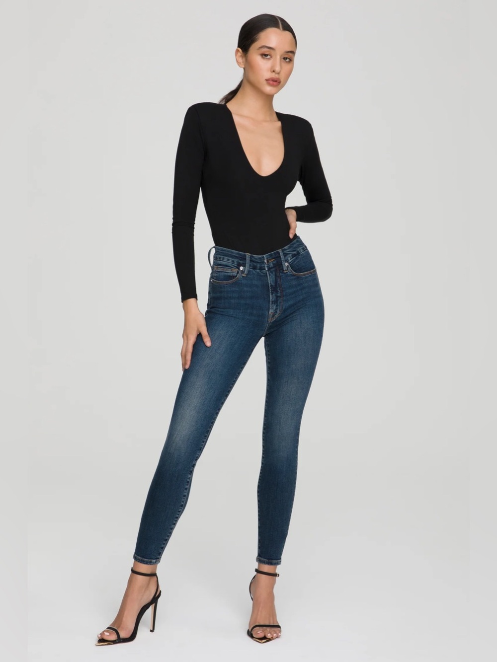 Good Legs Skinny Crop (27” inseam) Jeans Blue609